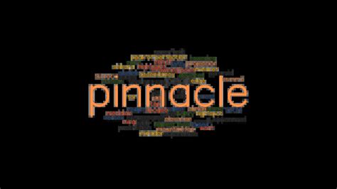 synonym of pinnacle|meaning of pinnacle.